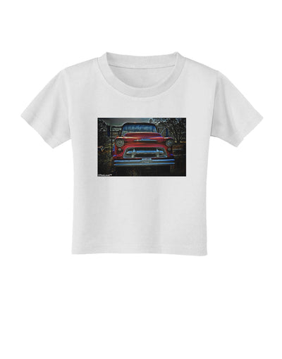 TooLoud Vintage Truck Toddler T-Shirt-Toddler T-Shirt-TooLoud-White-2T-Davson Sales