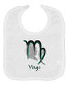 TooLoud Virgo Symbol Baby Bib