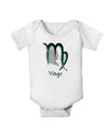 TooLoud Virgo Symbol Baby Romper Bodysuit-Baby Romper-TooLoud-White-06-Months-Davson Sales