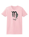 TooLoud Virgo Symbol Womens T-Shirt-Womens T-Shirt-TooLoud-PalePink-X-Small-Davson Sales