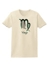 TooLoud Virgo Symbol Womens T-Shirt-Womens T-Shirt-TooLoud-Natural-X-Small-Davson Sales