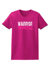 TooLoud Warrior Princess Pink Womens Dark T-Shirt-TooLoud-Hot-Pink-Small-Davson Sales