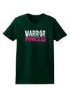 TooLoud Warrior Princess Pink Womens Dark T-Shirt-TooLoud-Forest-Green-Small-Davson Sales