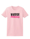 TooLoud Warrior Princess Pink Womens T-Shirt-Womens T-Shirt-TooLoud-PalePink-X-Small-Davson Sales