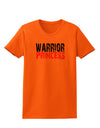 TooLoud Warrior Princess Pink Womens T-Shirt-Womens T-Shirt-TooLoud-Orange-X-Small-Davson Sales