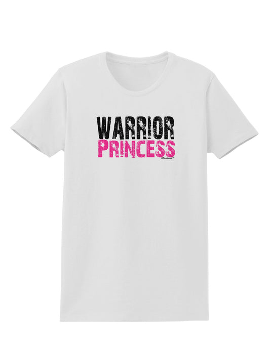 TooLoud Warrior Princess Pink Womens T-Shirt-Womens T-Shirt-TooLoud-White-X-Small-Davson Sales