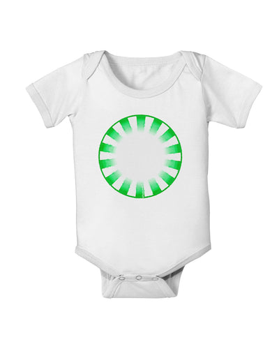 TooLoud Watercolor Spearmint Baby Romper Bodysuit-Baby Romper-TooLoud-White-06-Months-Davson Sales