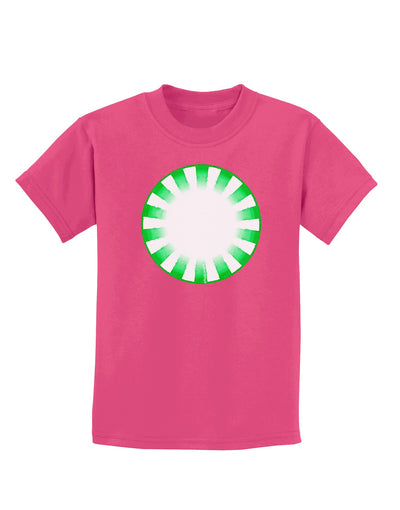 TooLoud Watercolor Spearmint Childrens Dark T-Shirt-Childrens T-Shirt-TooLoud-Sangria-X-Small-Davson Sales
