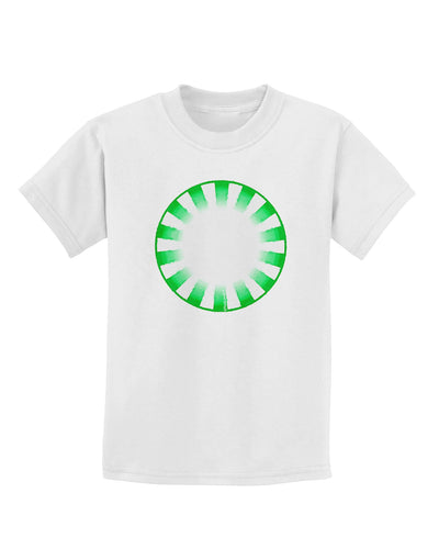 TooLoud Watercolor Spearmint Childrens T-Shirt-Childrens T-Shirt-TooLoud-White-X-Small-Davson Sales