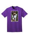 TooLoud Waterfall Watercolor Adult Dark T-Shirt-Mens T-Shirt-TooLoud-Purple-Small-Davson Sales