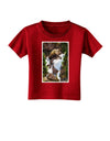 TooLoud Waterfall Watercolor Toddler T-Shirt Dark-Toddler T-Shirt-TooLoud-Red-2T-Davson Sales