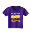 TooLoud We Are Not Nuggets Toddler T-Shirt Dark-Toddler T-Shirt-TooLoud-Purple-2T-Davson Sales