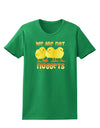 TooLoud We Are Not Nuggets Womens Dark T-Shirt-Womens T-Shirt-TooLoud-Kelly-Green-X-Small-Davson Sales