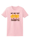 TooLoud We Are Not Nuggets Womens T-Shirt-Womens T-Shirt-TooLoud-PalePink-X-Small-Davson Sales