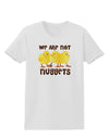 TooLoud We Are Not Nuggets Womens T-Shirt-Womens T-Shirt-TooLoud-White-X-Small-Davson Sales