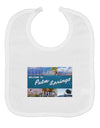 TooLoud Welcome to Palm Springs Collage Baby Bib