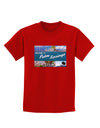 TooLoud Welcome to Palm Springs Collage Childrens Dark T-Shirt-Childrens T-Shirt-TooLoud-Red-X-Small-Davson Sales