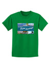 TooLoud Welcome to Palm Springs Collage Childrens Dark T-Shirt-Childrens T-Shirt-TooLoud-Kelly-Green-X-Small-Davson Sales