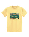 TooLoud Welcome to Palm Springs Collage Childrens T-Shirt-Childrens T-Shirt-TooLoud-Daffodil-Yellow-X-Small-Davson Sales