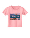 TooLoud Welcome to Palm Springs Collage Toddler T-Shirt-Toddler T-Shirt-TooLoud-Candy-Pink-2T-Davson Sales