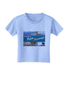 TooLoud Welcome to Palm Springs Collage Toddler T-Shirt-Toddler T-Shirt-TooLoud-Aquatic-Blue-2T-Davson Sales