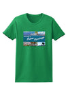 TooLoud Welcome to Palm Springs Collage Womens Dark T-Shirt-TooLoud-Kelly-Green-X-Small-Davson Sales