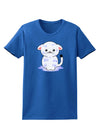 TooLoud Wet Pussycat Womens Dark T-Shirt-TooLoud-Royal-Blue-X-Small-Davson Sales