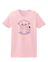 TooLoud Wet Pussycat Womens T-Shirt-Womens T-Shirt-TooLoud-PalePink-X-Small-Davson Sales