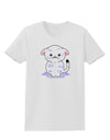 TooLoud Wet Pussycat Womens T-Shirt-Womens T-Shirt-TooLoud-White-X-Small-Davson Sales