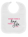 TooLoud Where There Is Love Gandhi Baby Bib