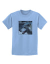 TooLoud White Wolf Face Childrens T-Shirt-Childrens T-Shirt-TooLoud-Light-Blue-X-Small-Davson Sales