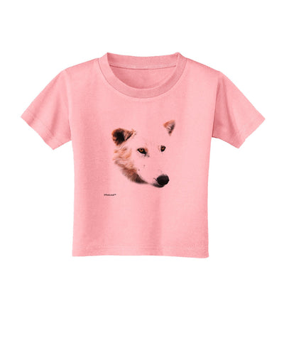 TooLoud White Wolf Head Cutout Toddler T-Shirt-Toddler T-Shirt-TooLoud-Candy-Pink-2T-Davson Sales