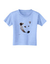 TooLoud White Wolf Head Cutout Toddler T-Shirt-Toddler T-Shirt-TooLoud-Aquatic-Blue-2T-Davson Sales