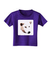 TooLoud White Wolf Head Cutout Toddler T-Shirt Dark-Toddler T-Shirt-TooLoud-Purple-2T-Davson Sales