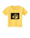 TooLoud White Wolf Moon Toddler T-Shirt-Toddler T-Shirt-TooLoud-Yellow-2T-Davson Sales