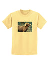 TooLoud Wide Eyed Big Horn Childrens T-Shirt-Childrens T-Shirt-TooLoud-Daffodil-Yellow-X-Small-Davson Sales