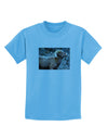 TooLoud Wide Eyed Big Horn Childrens T-Shirt-Childrens T-Shirt-TooLoud-Aquatic-Blue-X-Small-Davson Sales