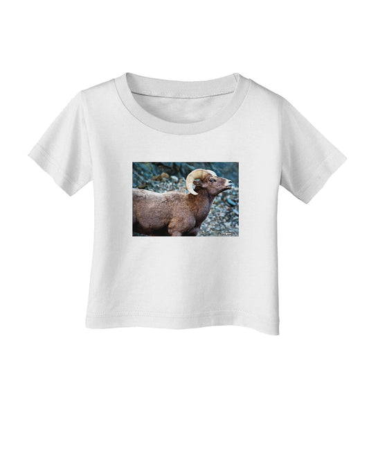 TooLoud Wide Eyed Big Horn Infant T-Shirt-Infant T-Shirt-TooLoud-White-06-Months-Davson Sales