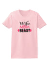 TooLoud Wife Mom Beast Womens T-Shirt-Womens T-Shirt-TooLoud-PalePink-X-Small-Davson Sales