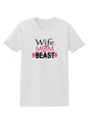 TooLoud Wife Mom Beast Womens T-Shirt-Womens T-Shirt-TooLoud-White-X-Small-Davson Sales