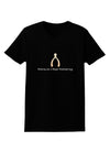 TooLoud Wishing You a Happy Thanksgiving Wishbone Womens Dark T-Shirt-TooLoud-Black-X-Small-Davson Sales