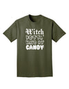 TooLoud Witch Betta Have - Distressed Adult Dark T-Shirt-Mens T-Shirt-TooLoud-Military-Green-Small-Davson Sales