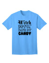 TooLoud Witch Betta Have My Candy Adult T-Shirt-Mens T-Shirt-TooLoud-Aquatic-Blue-Small-Davson Sales