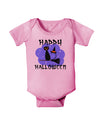 TooLoud Witch Cat Baby Romper Bodysuit-Baby Romper-TooLoud-Pink-06-Months-Davson Sales