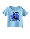 TooLoud Witch Cat Infant T-Shirt-Infant T-Shirt-TooLoud-Aquatic-Blue-06-Months-Davson Sales