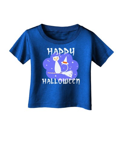 TooLoud Witch Cat Infant T-Shirt Dark-Infant T-Shirt-TooLoud-Royal-Blue-06-Months-Davson Sales