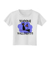 TooLoud Witch Cat Toddler T-Shirt-Toddler T-Shirt-TooLoud-White-2T-Davson Sales