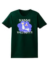 TooLoud Witch Cat Womens Dark T-Shirt-TooLoud-Forest-Green-Small-Davson Sales