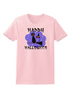 TooLoud Witch Cat Womens T-Shirt-Womens T-Shirt-TooLoud-PalePink-X-Small-Davson Sales