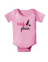 TooLoud Witch Please Baby Romper Bodysuit-Baby Romper-TooLoud-Pink-06-Months-Davson Sales